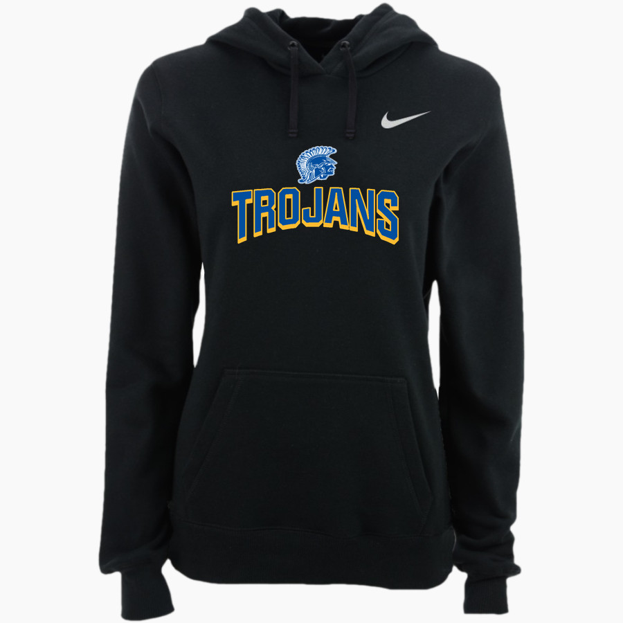Tichenor Middle School Trojans <span class="pdp-name-mascot">Tichenor Middle School Trojans</span> Nike Women's Club Pullover Fleece Hoodie