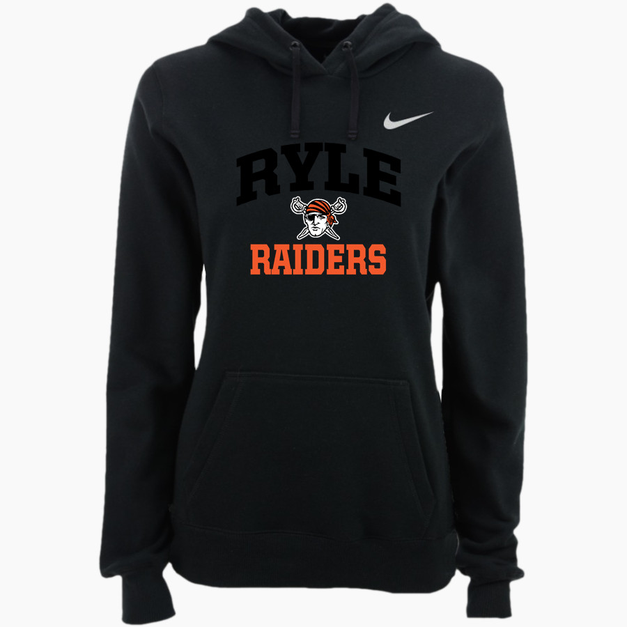 RYLE HIGH SCHOOL Raiders Online Store <span class="pdp-name-mascot">RYLE RAIDERS</span> Nike Women's Club Pullover Fleece Hoodie