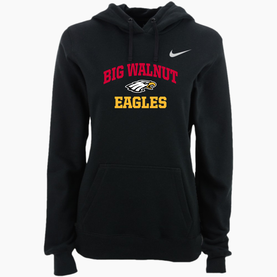 BIG WALNUT HIGH SCHOOL EAGLES <span class="pdp-name-mascot">BIG WALNUT EAGLES</span> Nike Women's Club Pullover Fleece Hoodie