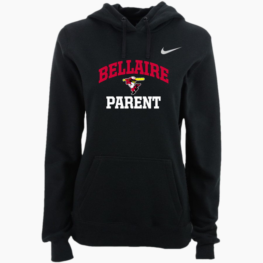 BELLAIRE HIGH SCHOOL CARDINALS <span class="pdp-name-mascot">BELLAIRE CARDINALS</span> Nike Women's Club Pullover Fleece Hoodie