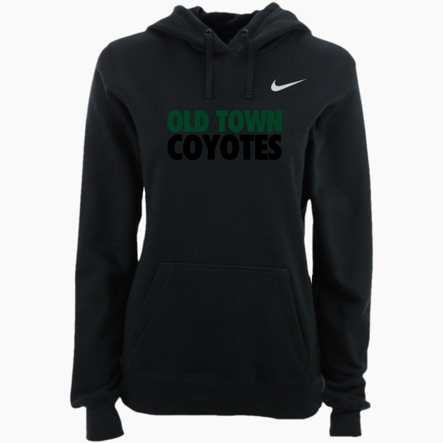 Old Town Coyotes <span class="pdp-name-mascot">Old Town Coyotes</span> Nike Women's Club Pullover Fleece Hoodie
