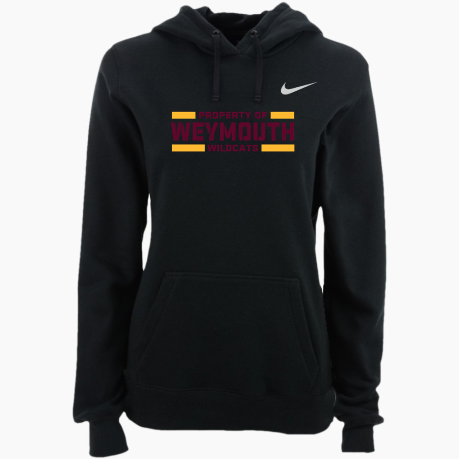 Weymouth Wildcats <span class="pdp-name-mascot">Weymouth Wildcats</span> Nike Women's Club Pullover Fleece Hoodie
