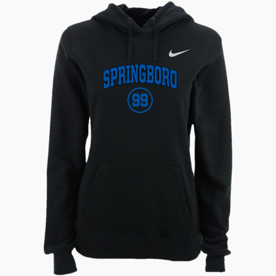 SPRINGBORO HIGH SCHOOL PANTHERS <span class="pdp-name-mascot">SPRINGBORO PANTHERS</span> Nike Women's Club Pullover Fleece Hoodie