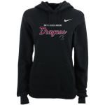 Math & Science Academy Dragons <span class="pdp-name-mascot">Math & Science Academy Dragons</span> Nike Women's Club Pullover Fleece Hoodie Front Thumbnail