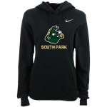 SOUTH PARK HIGH SCHOOL BURROS <span class="pdp-name-mascot">SOUTH PARK BURROS</span> Nike Women's Club Pullover Fleece Hoodie Front Thumbnail