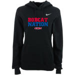 Cowden-Herrick Beecher City Bobcats <span class="pdp-name-mascot">BEECHER CITY EAGLES</span> Nike Women's Club Pullover Fleece Hoodie Front Thumbnail