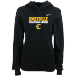 KNOXVILLE CATHOLIC HIGH SCHOOL FIGHTING IRISH <span class="pdp-name-mascot">KNOXVILLE FIGHTING IRISH</span> Nike Women's Club Pullover Fleece Hoodie Front Thumbnail