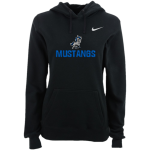 MacArthur Elementary Mustangs <span class="pdp-name-mascot">McArthur Elementary</span> Nike Women's Club Pullover Fleece Hoodie Front Thumbnail