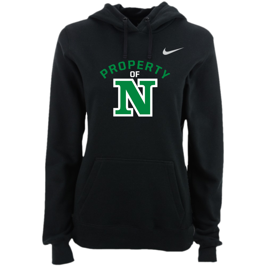 Naples Big Green <span class="pdp-name-mascot">Naples Big Green</span> Nike Women's Club Pullover Fleece Hoodie