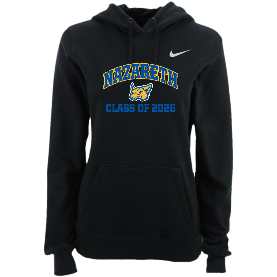 NAZARETH HIGH SCHOOL SWIFTS <span class="pdp-name-mascot">NAZARETH SWIFTS</span> Nike Women's Club Pullover Fleece Hoodie