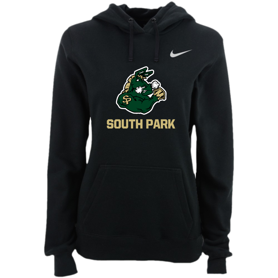 SOUTH PARK HIGH SCHOOL BURROS <span class="pdp-name-mascot">SOUTH PARK BURROS</span> Nike Women's Club Pullover Fleece Hoodie