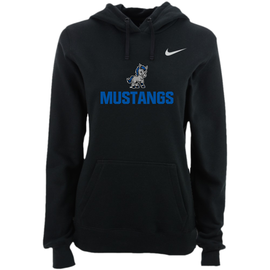 MacArthur Elementary Mustangs <span class="pdp-name-mascot">McArthur Elementary</span> Nike Women's Club Pullover Fleece Hoodie