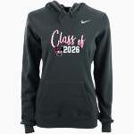 Indiana University of Pennsylvania <span class="pdp-name-mascot">Indiana University Of PA Hawks</span> Nike Women's Club Pullover Fleece Hoodie Front Thumbnail