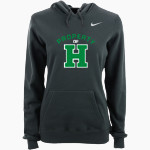 Hudson Hornets Nike Women's Club Pullover Fleece Hoodie Front Thumbnail