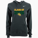 Head-Royce Jayhawks Nike Women's Club Pullover Fleece Hoodie Front Thumbnail
