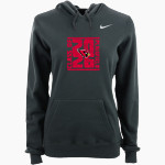 PLAINFIELD HIGH SCHOOL CARDINALS <span class="pdp-name-mascot">PLAINFIELD CARDINALS</span> Nike Women's Club Pullover Fleece Hoodie Front Thumbnail