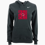 Godwin Eagles Nike Women's Club Pullover Fleece Hoodie Front Thumbnail