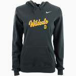 Oxford Wildcats Nike Women's Club Pullover Fleece Hoodie Front Thumbnail