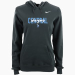 CENTRAL HIGH SCHOOL CHARGERS Nike Women's Club Pullover Fleece Hoodie Front Thumbnail