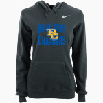 BRIAR CLIFF Chargers Nike Women's Club Pullover Fleece Hoodie Front Thumbnail