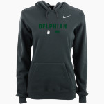 Delphian Dragons Nike Women's Club Pullover Fleece Hoodie Front Thumbnail