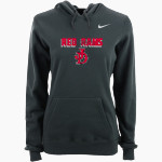 Jamesville DeWitt Red Rams Nike Women's Club Pullover Fleece Hoodie Front Thumbnail