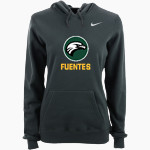 Fuentes Eagles Nike Women's Club Pullover Fleece Hoodie Front Thumbnail
