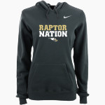 East Ridge Raptors Nike Women's Club Pullover Fleece Hoodie Front Thumbnail