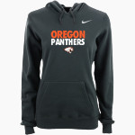 OREGON HIGH SCHOOL PANTHERS <span class="pdp-name-mascot">OREGON PANTHERS</span> Nike Women's Club Pullover Fleece Hoodie Front Thumbnail