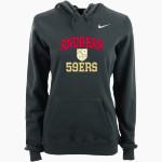 Andrean 59ers <span class="pdp-name-mascot">Andrean 59ers</span> Nike Women's Club Pullover Fleece Hoodie Front Thumbnail