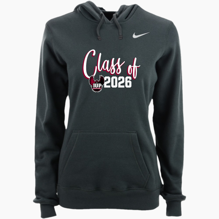 Indiana University of Pennsylvania <span class="pdp-name-mascot">Indiana University Of PA Hawks</span> Nike Women's Club Pullover Fleece Hoodie