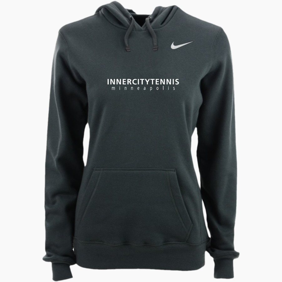 InnerCity Tennis <span class="pdp-name-mascot">InnerCity Tennis</span> Nike Women's Club Pullover Fleece Hoodie