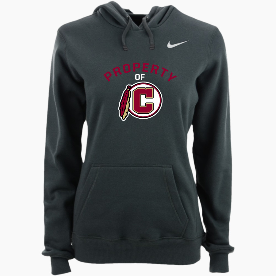 Creekside Seminoles Nike Women's Club Pullover Fleece Hoodie