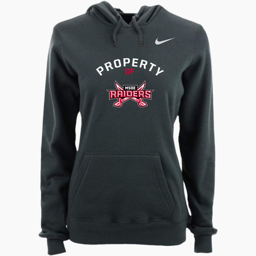 Milwaukee School of Engineering Nike Women's Club Pullover Fleece Hoodie