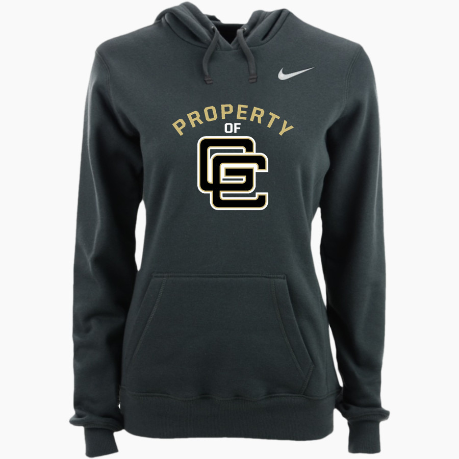 Goose Creek Gators <span class="pdp-name-mascot">Goose Creek Gators</span> Nike Women's Club Pullover Fleece Hoodie