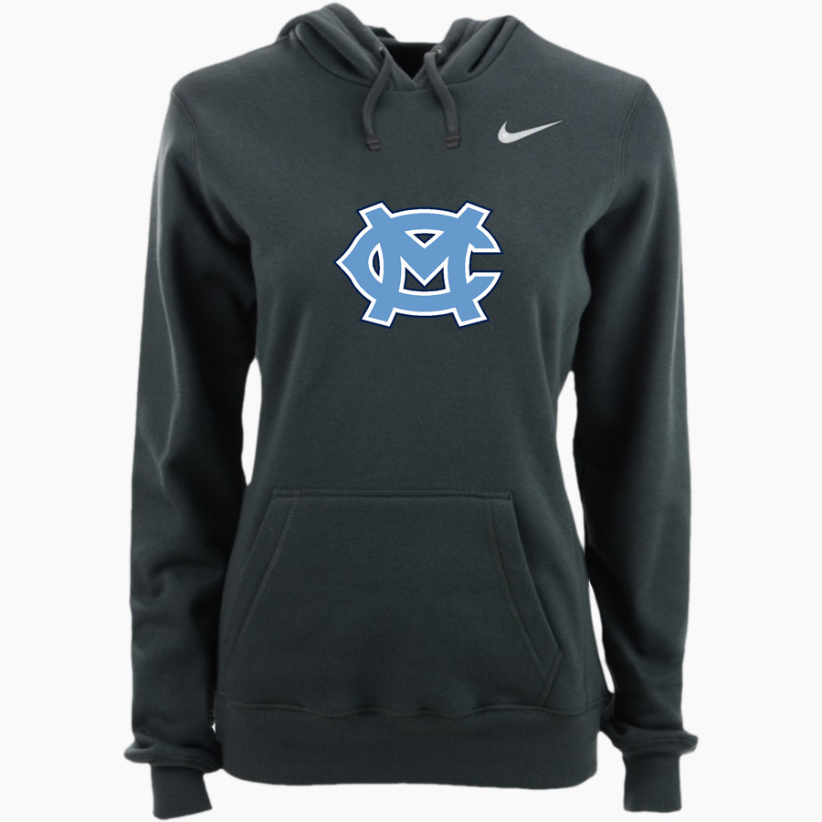 CENTRAL HIGH SCHOOL CHARGERS Nike Women's Club Pullover Fleece Hoodie
