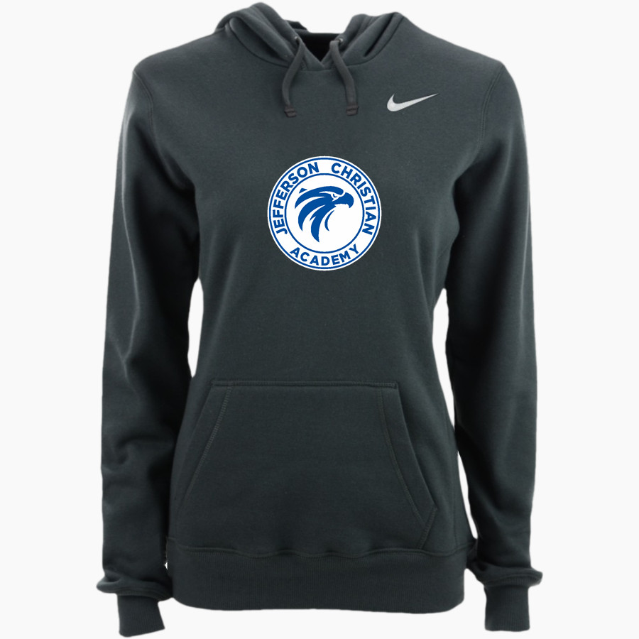 Jefferson Christian Eagles Nike Women's Club Pullover Fleece Hoodie
