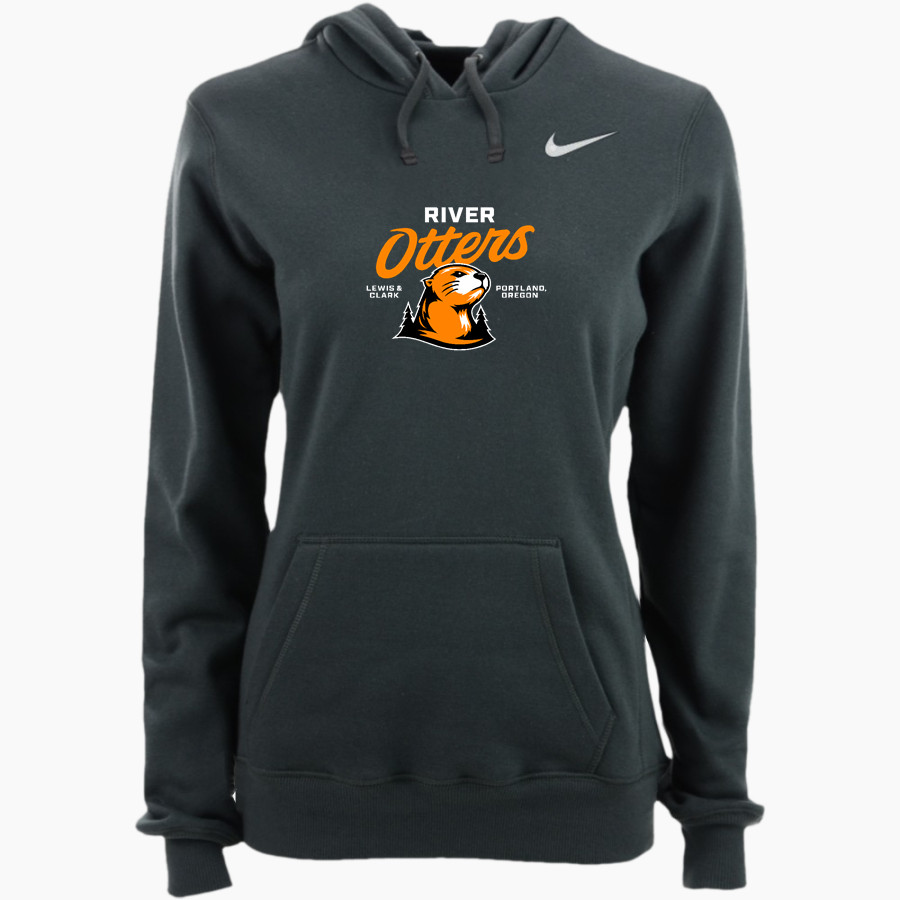 Lewis & Clark College The Official Online Store Nike Women's Club Pullover Fleece Hoodie