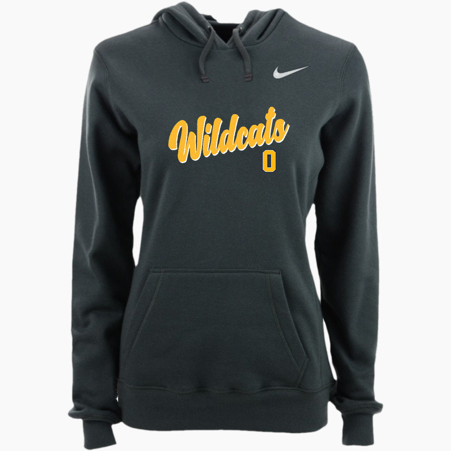 Oxford Wildcats Nike Women's Club Pullover Fleece Hoodie
