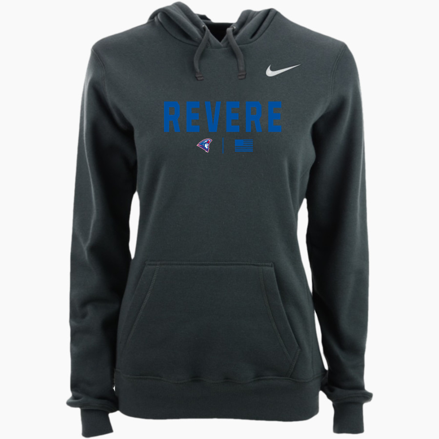 REVERE MINUTEMEN ONLINE STORE Nike Women's Club Pullover Fleece Hoodie