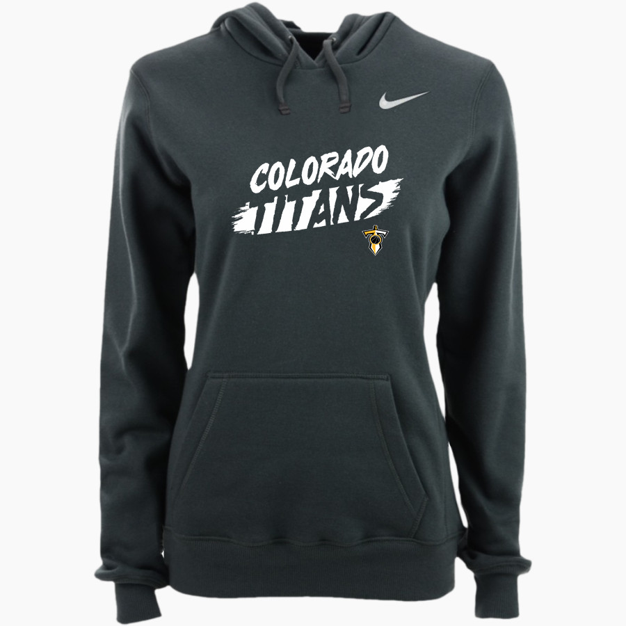 Colorado Titans The Official Online Store Nike Women's Club Pullover Fleece Hoodie