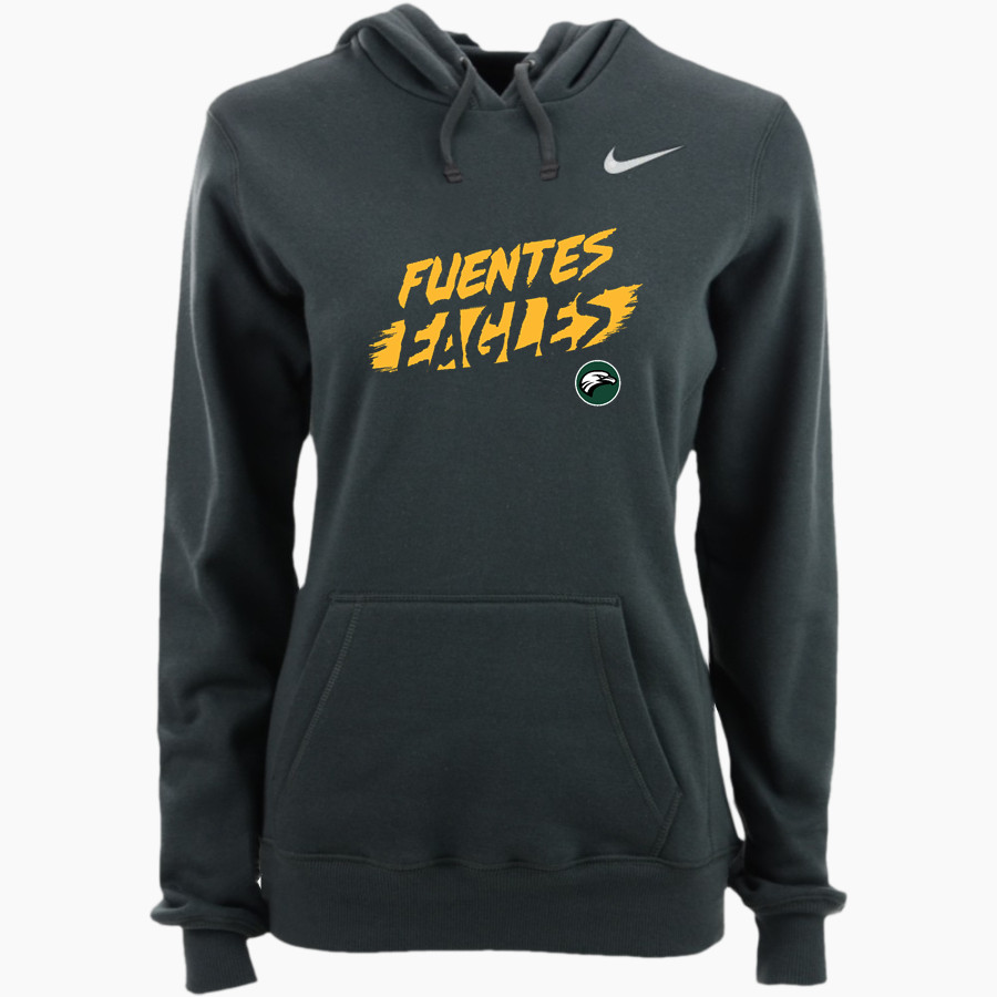 Fuentes Eagles Nike Women's Club Pullover Fleece Hoodie