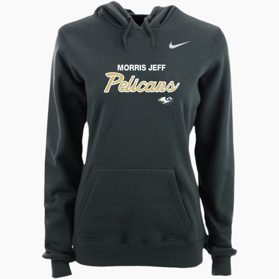 Morris Jeff Pelicans Nike Women's Club Pullover Fleece Hoodie