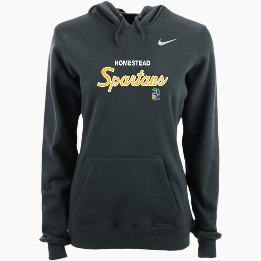 HOMESTEAD HIGH SCHOOL SPARTANS <span class="pdp-name-mascot">HOMESTEAD SPARTANS</span> Nike Women's Club Pullover Fleece Hoodie