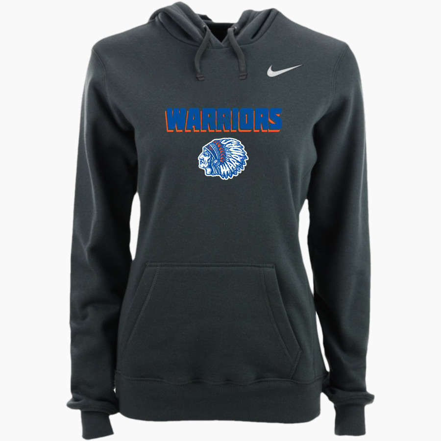 Whiteland Warriors <span class="pdp-name-mascot">Whiteland Warriors</span> Nike Women's Club Pullover Fleece Hoodie