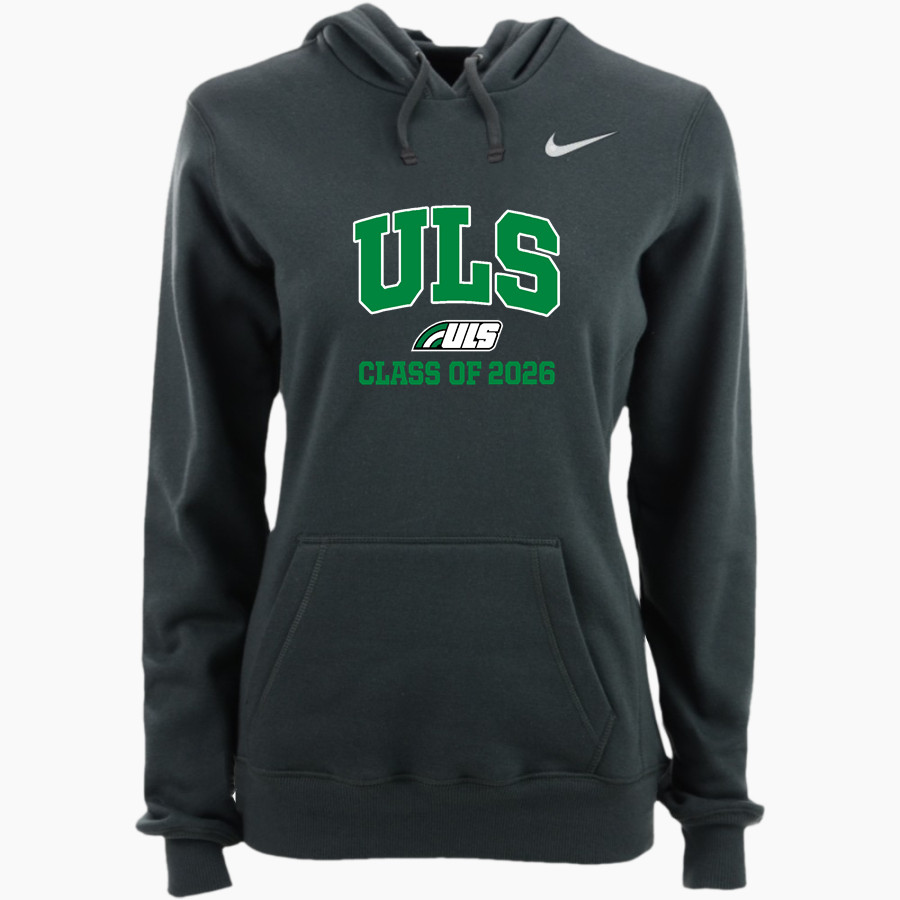 ULS Jr. Bows Nike Women's Club Pullover Fleece Hoodie
