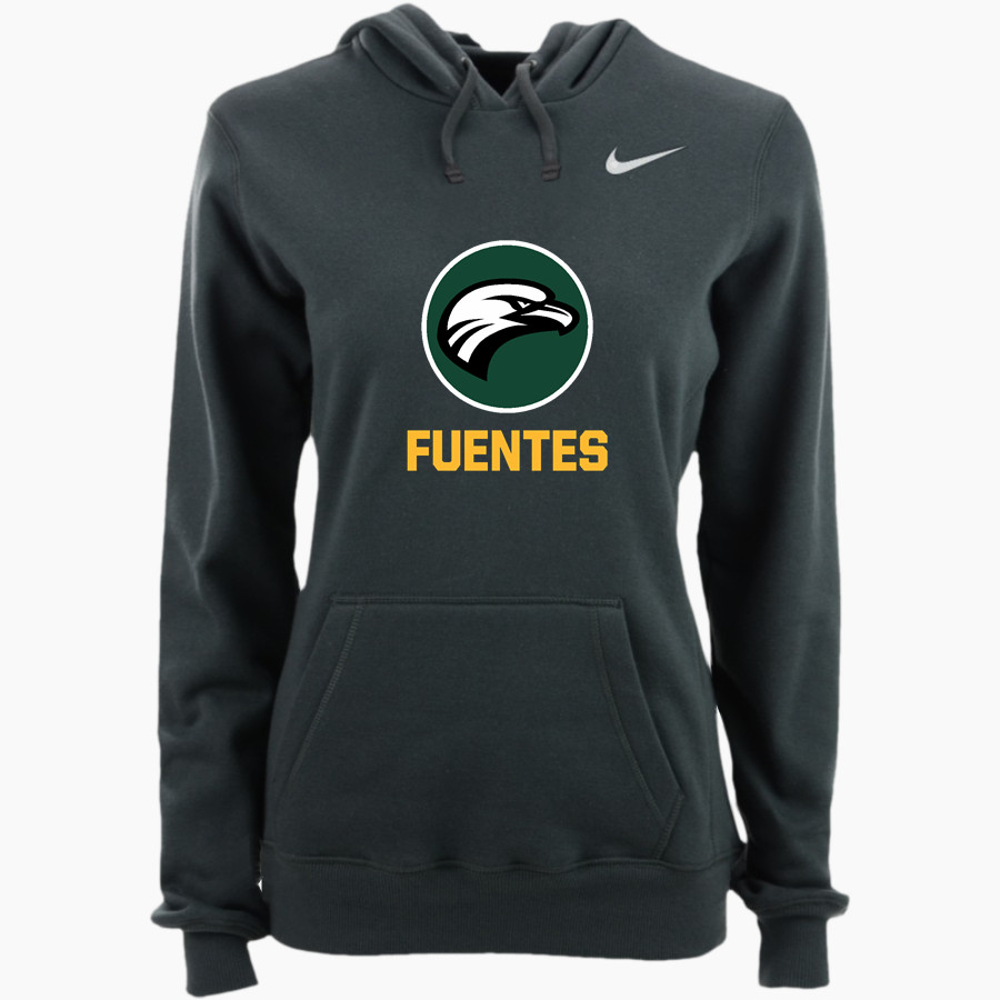 Fuentes Eagles Nike Women's Club Pullover Fleece Hoodie