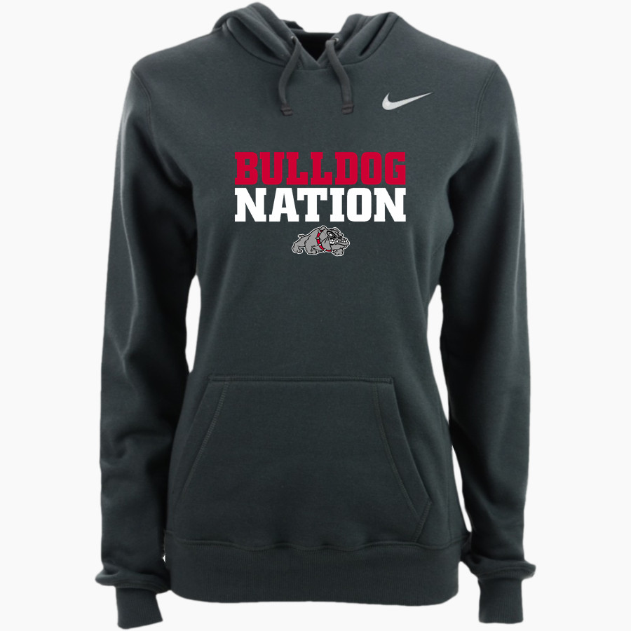 Boscobel Bulldogs Nike Women's Club Pullover Fleece Hoodie