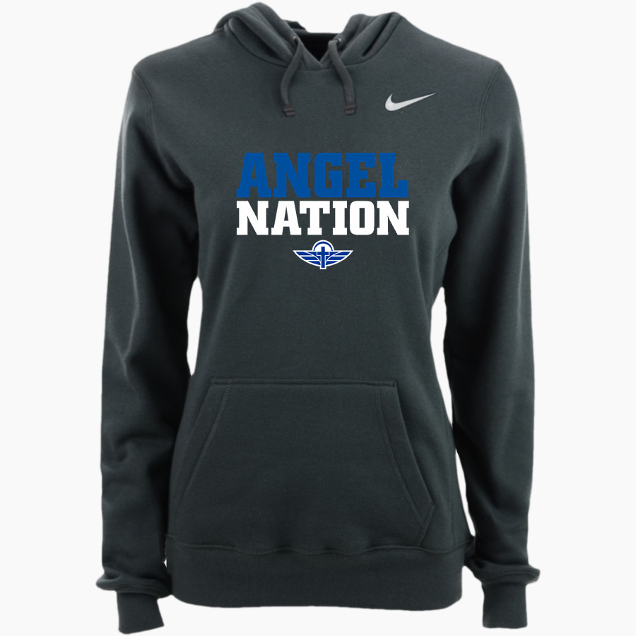 St. Mary Angels Nike Women's Club Pullover Fleece Hoodie