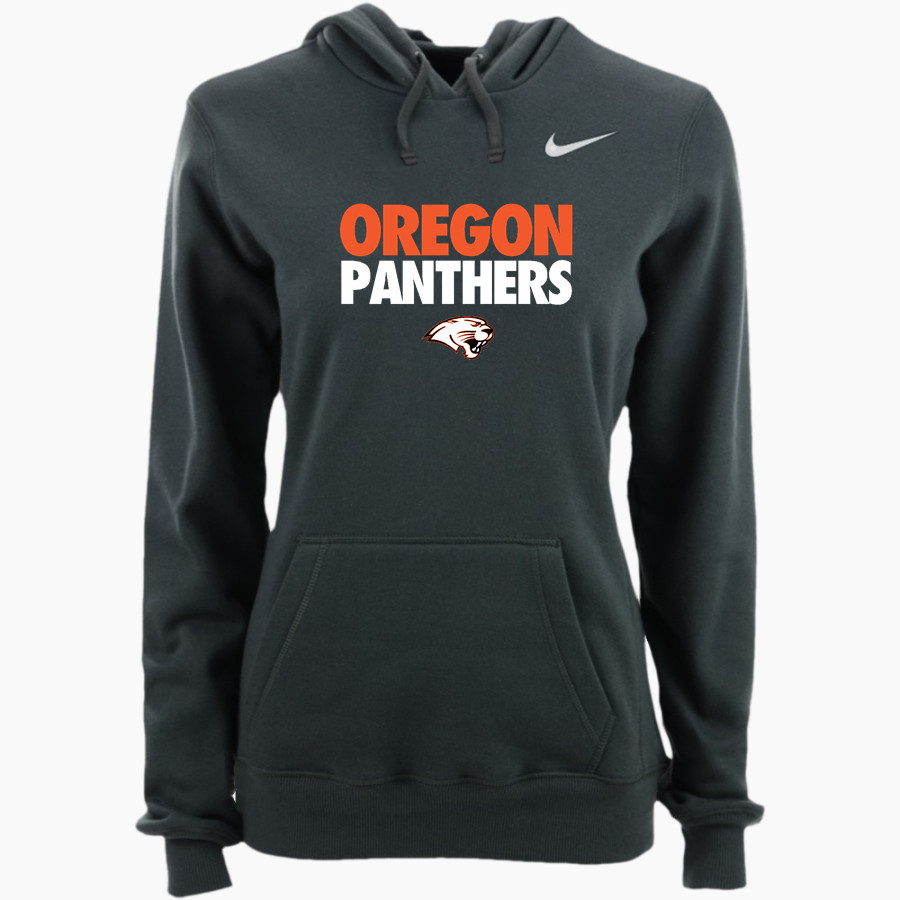 OREGON HIGH SCHOOL PANTHERS <span class="pdp-name-mascot">OREGON PANTHERS</span> Nike Women's Club Pullover Fleece Hoodie